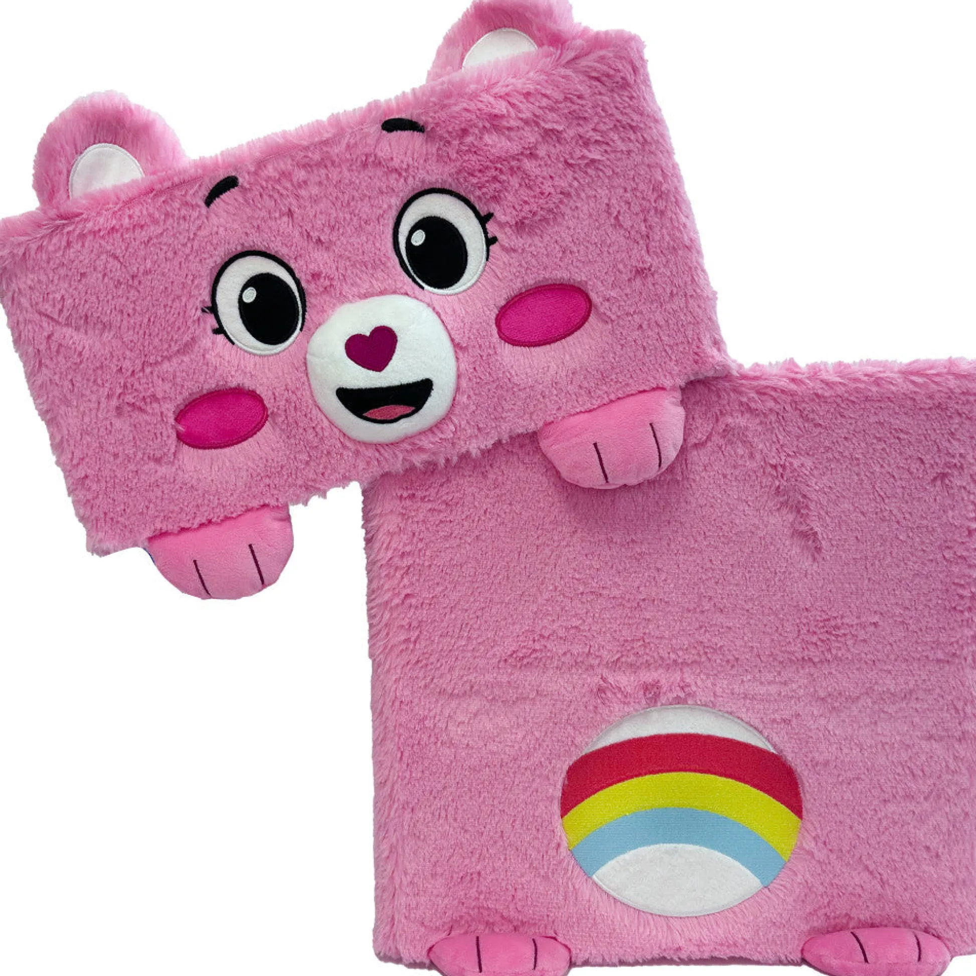 Flat River Group Care Bears Cheer Bear 12" Storable Transforming Bin - Pink* Stuffed Animals|Stuffed Animals & Plush Toys