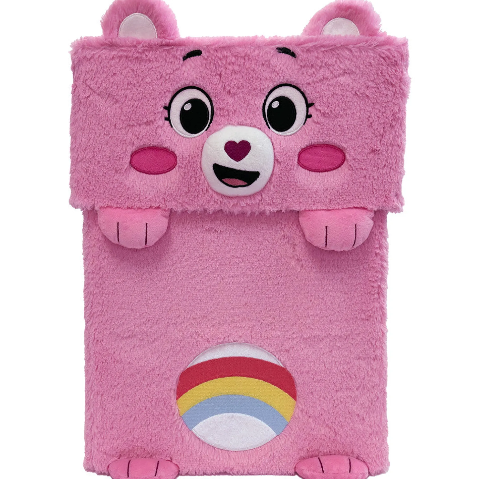 Flat River Group Care Bears Cheer Bear 12" Storable Transforming Bin - Pink* Stuffed Animals|Stuffed Animals & Plush Toys
