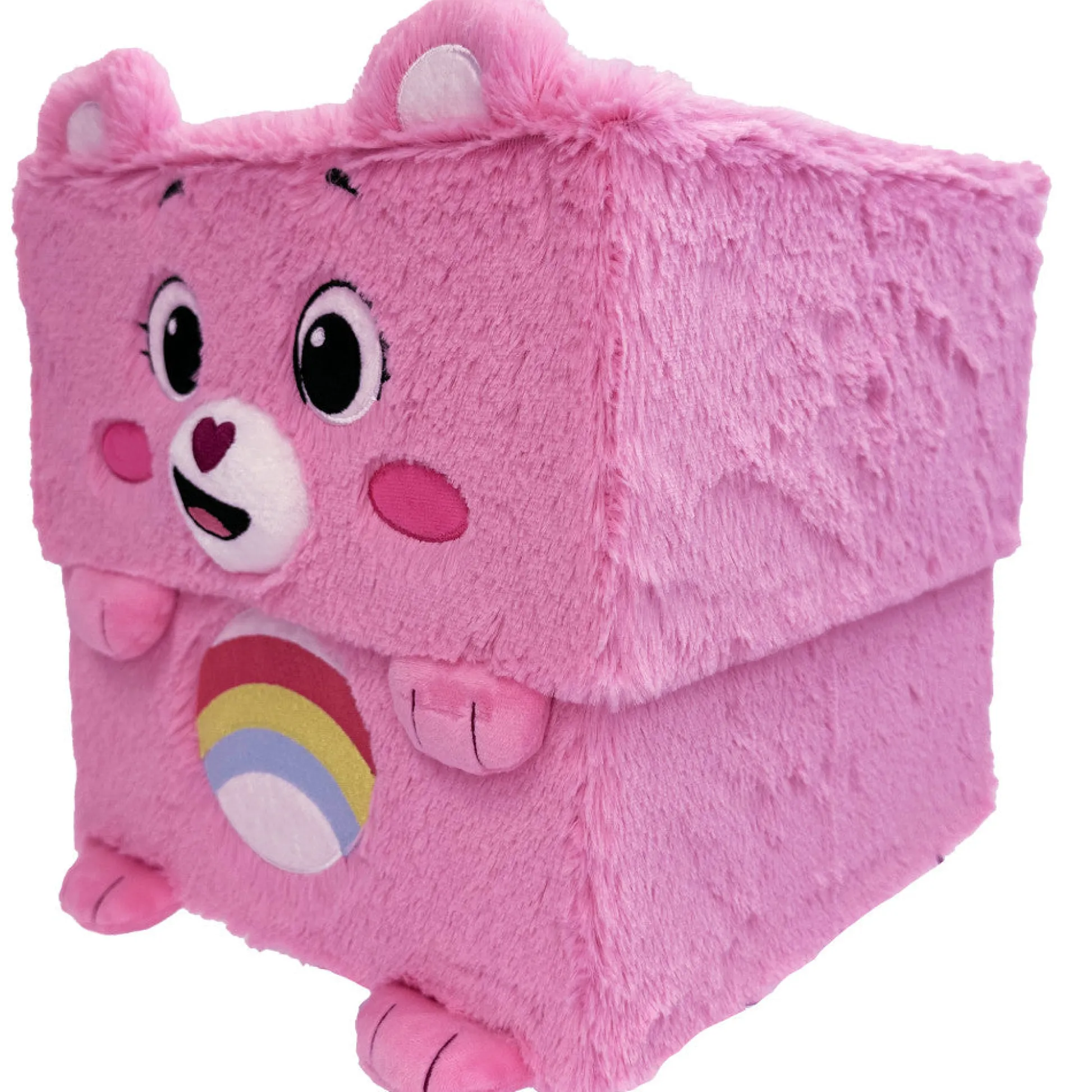 Flat River Group Care Bears Cheer Bear Storables 10" Pink Storage Bin* Stuffed Animals|Stuffed Animals & Plush Toys