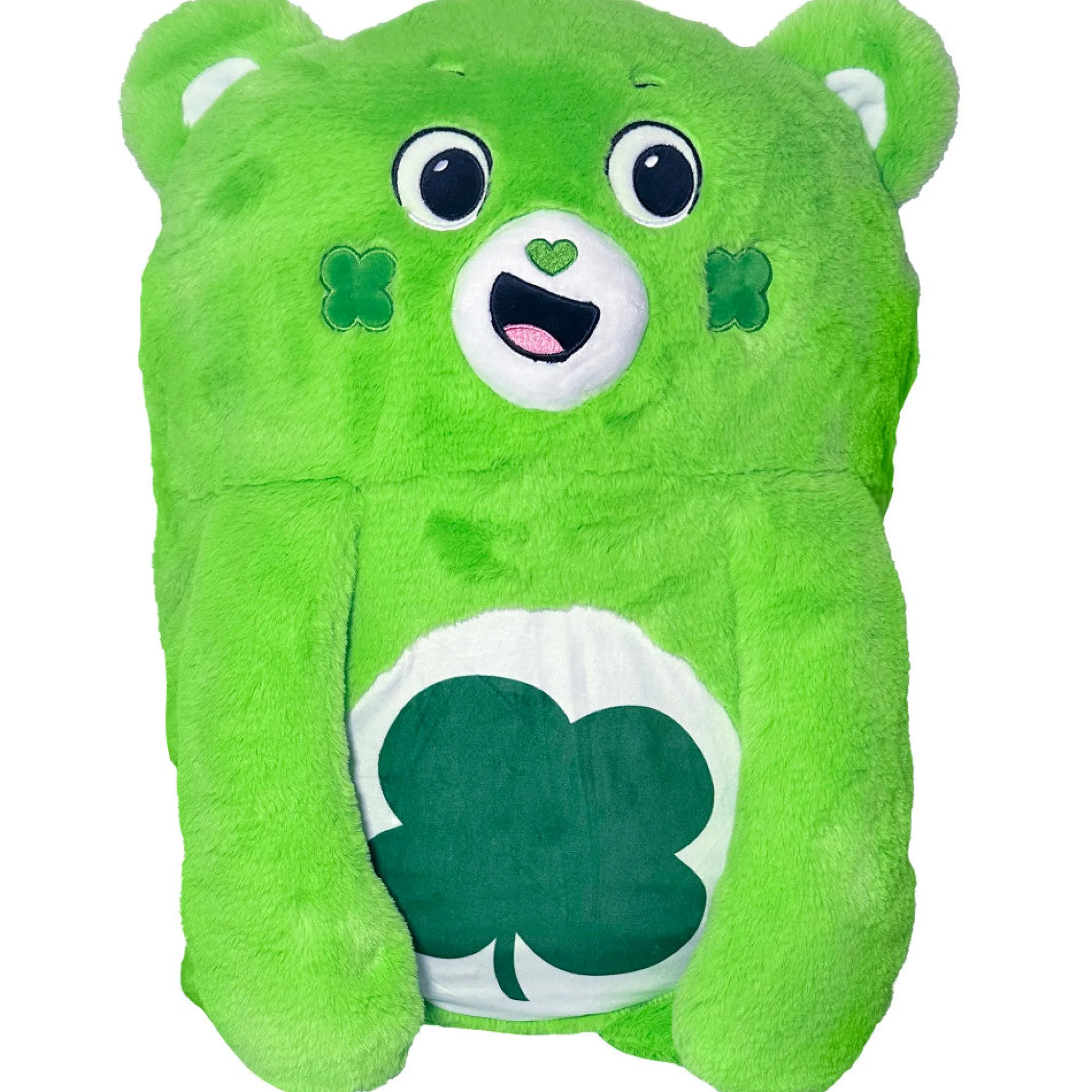 Flat River Group Care Bears Happy Nappers Good Luck Bear Pillow Pocket Pal* Social & Emotional Skills|Stuffed Animals