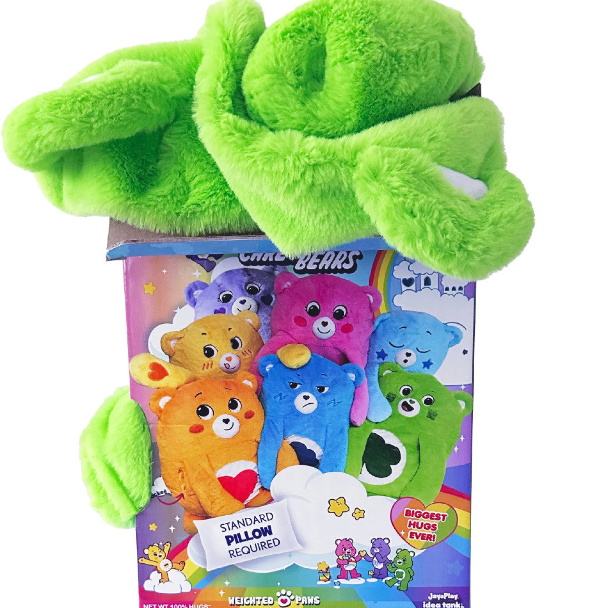 Flat River Group Care Bears Happy Nappers Good Luck Bear Pillow Pocket Pal* Social & Emotional Skills|Stuffed Animals