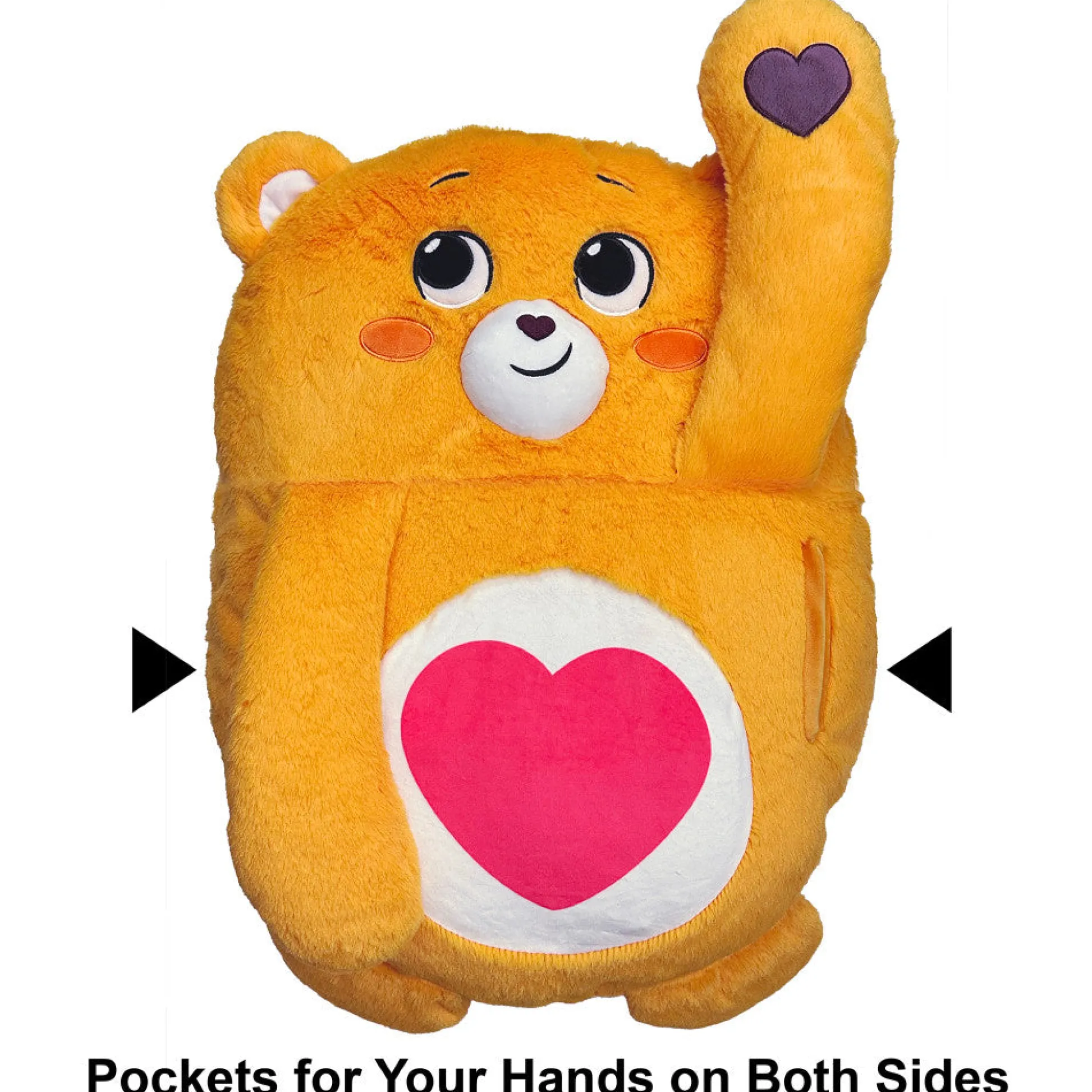 Flat River Group Care Bears Happy Nappers Tenderheart Bear Pillow Pocket Pal* Stuffed Animals|Stuffed Animals & Plush Toys