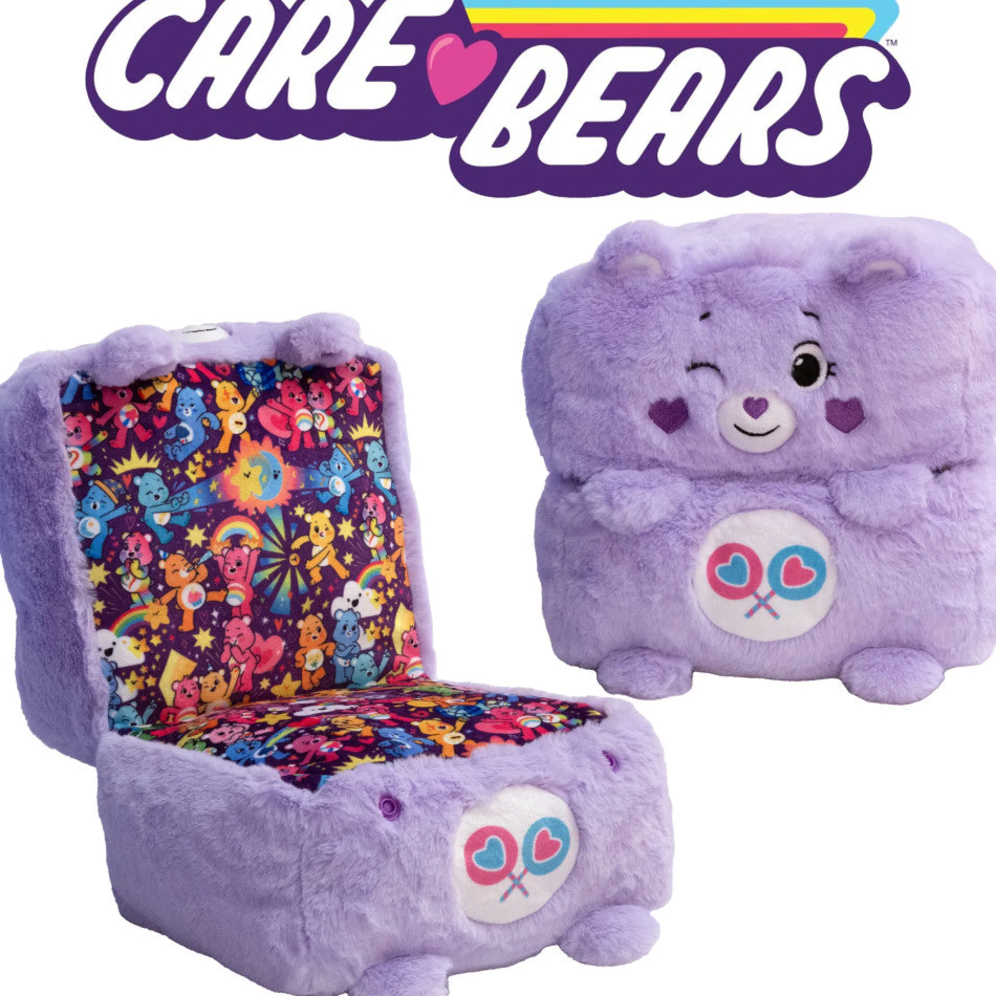 Flat River Group Care Bears Share Bear 10 inch Plush Pop N' Play Cube* Stuffed Animals|Stuffed Animals & Plush Toys