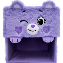 Flat River Group Care Bears Share Bear Purple Themed Storage Bin with Lid* Stuffed Animals|Stuffed Animals & Plush Toys
