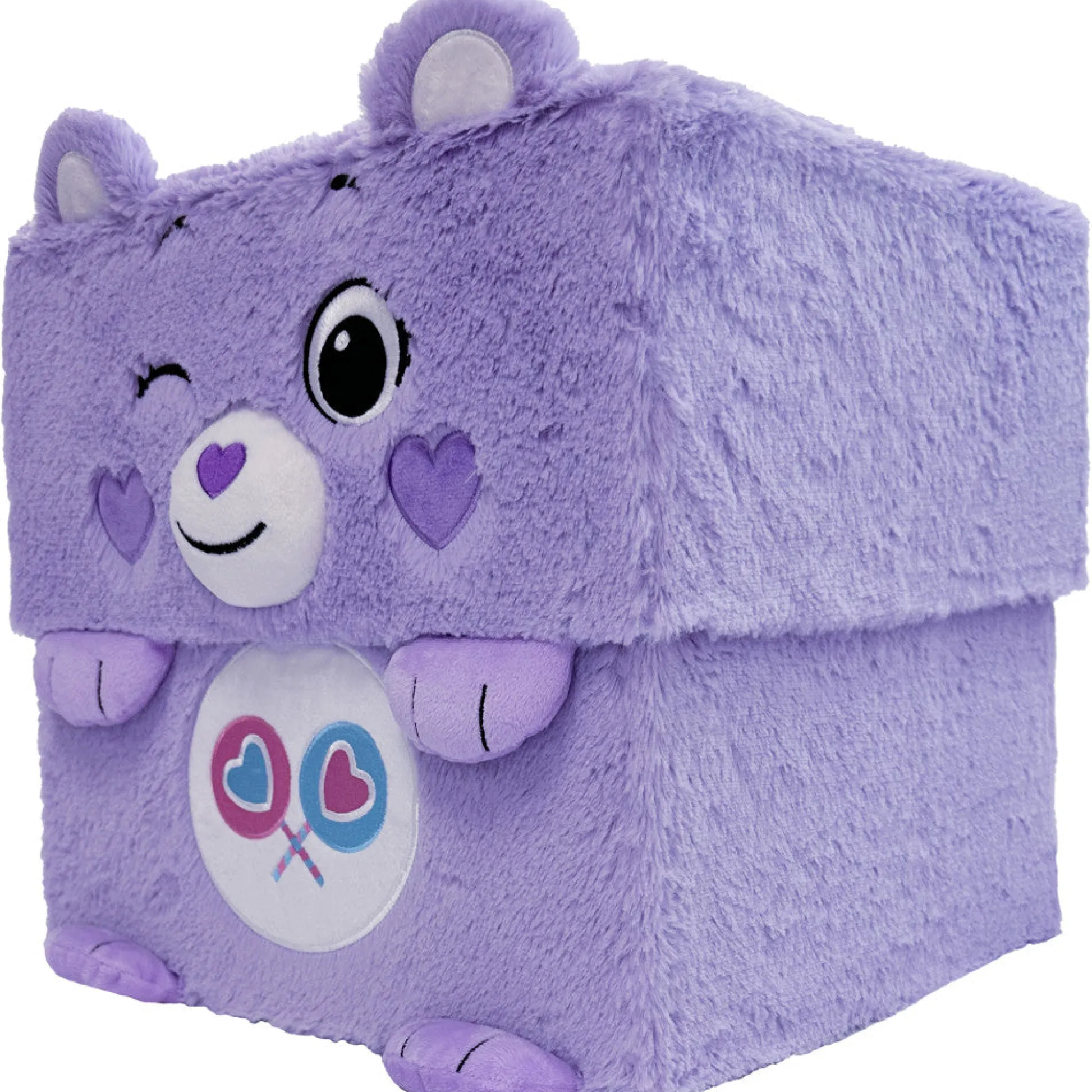 Flat River Group Care Bears Share Bear Storables 12" Purple Themed Storage Bin* Stuffed Animals|Stuffed Animals & Plush Toys