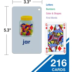 Educators Resource Carson Dellosa Early Learning Flash Cards - Education Bundle - Multicolor* Preschool Education Toys & Activities