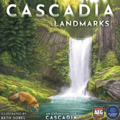 Flat River Group Cascadia Landmarks Expansion Board Game - Puzzle & Tile Placement* Role-Playing Games|Puzzles