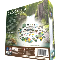 Flat River Group Cascadia Landmarks Expansion Board Game - Puzzle & Tile Placement* Role-Playing Games|Puzzles