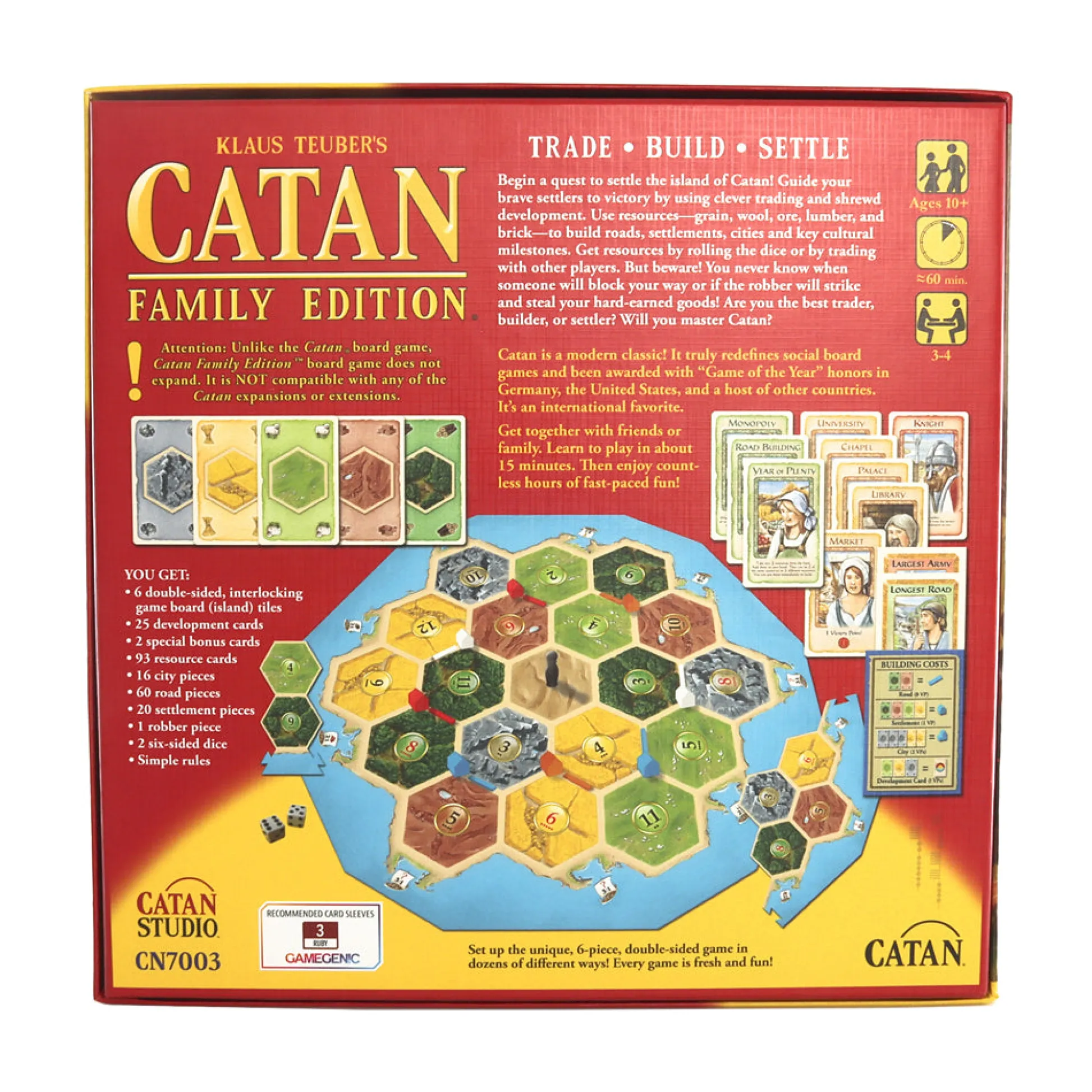 AreYouGame Catan Family Edition Board Game* Board Games|Role-Playing Games