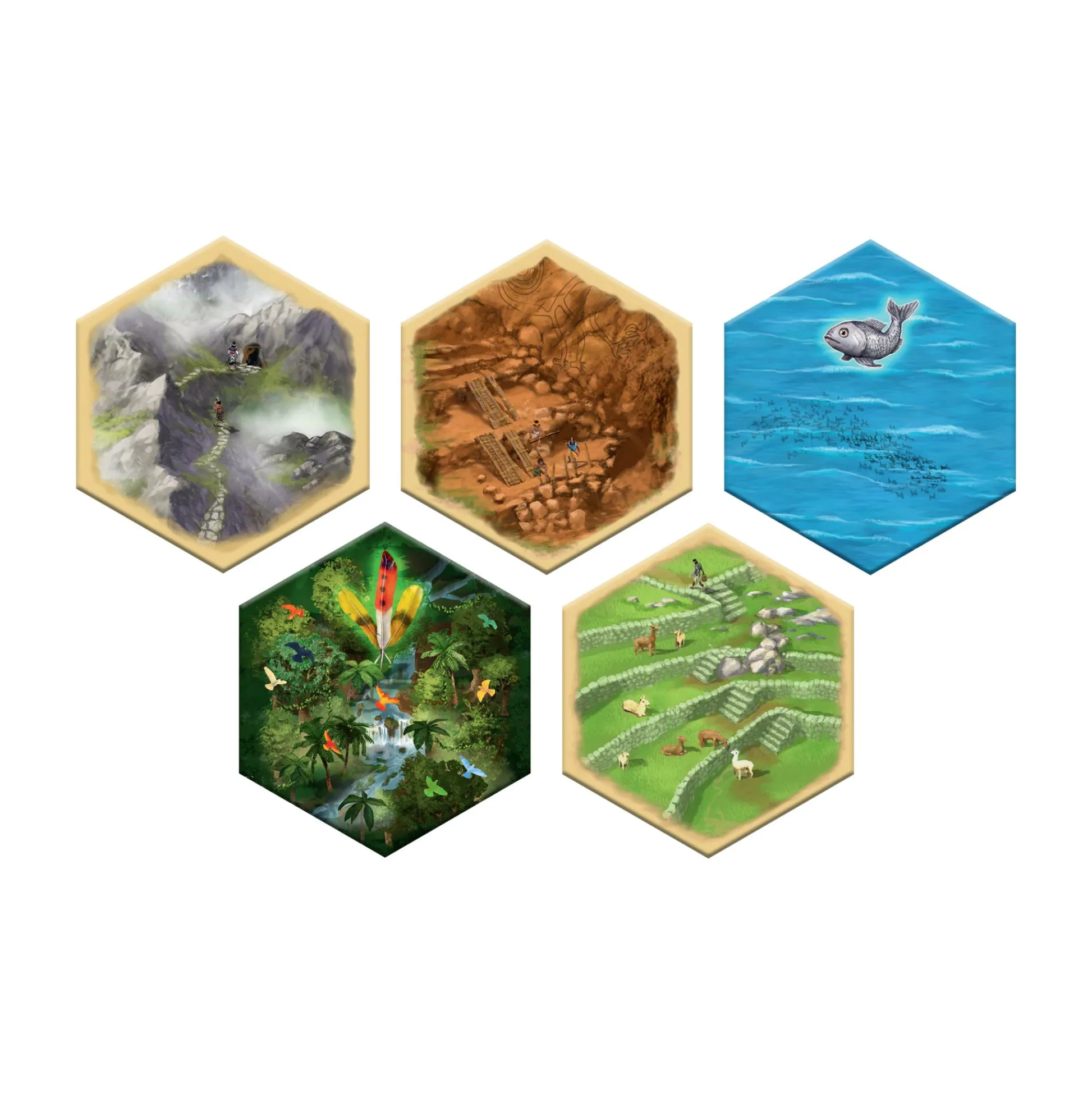 AreYouGame Catan Histories: Rise of the Inkas Strategic Board Game* Role-Playing Games|Board Games