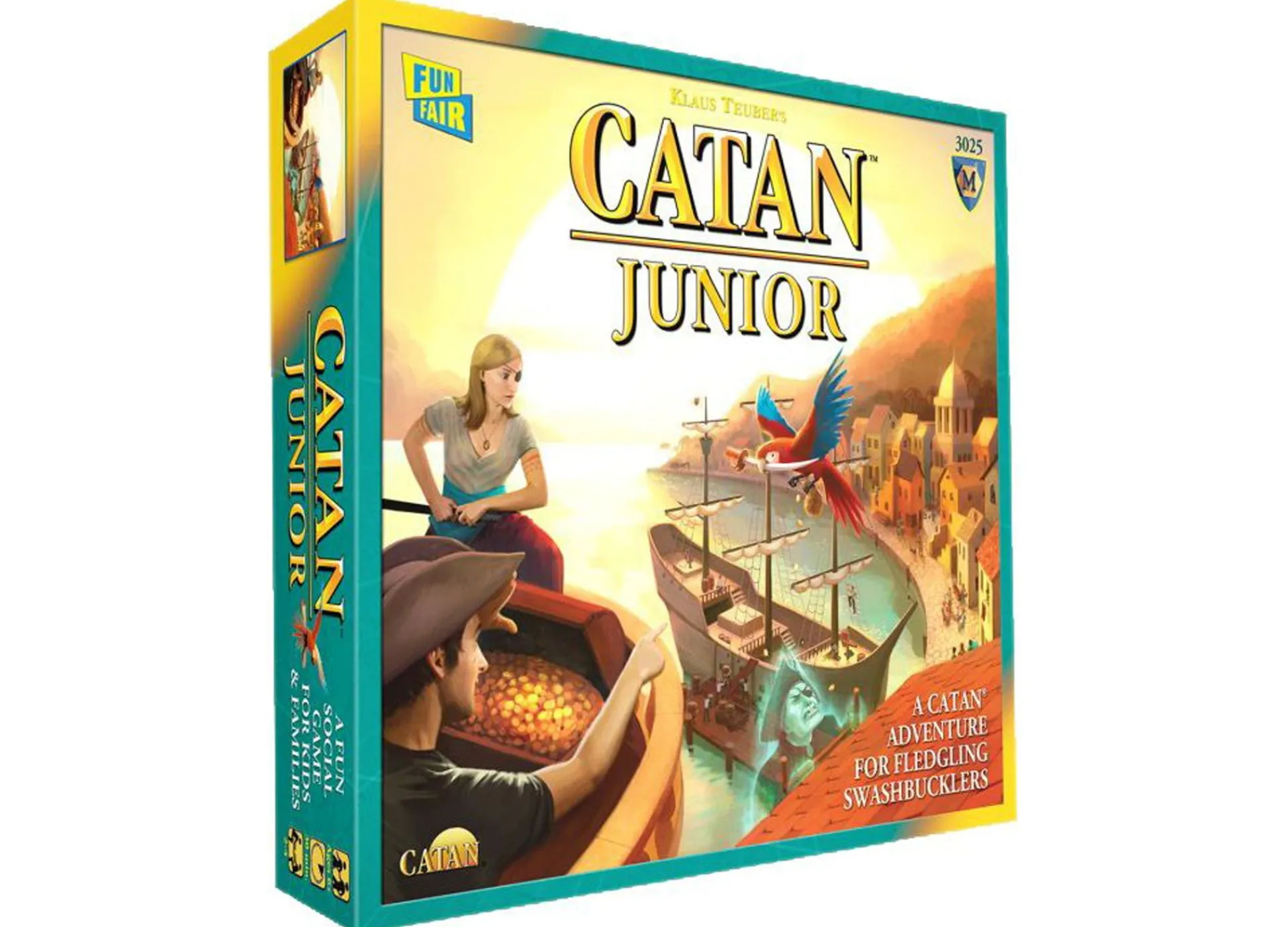 AreYouGame Catan Junior Pirate-Themed Strategy Board Game* Role-Playing Games|Board Games