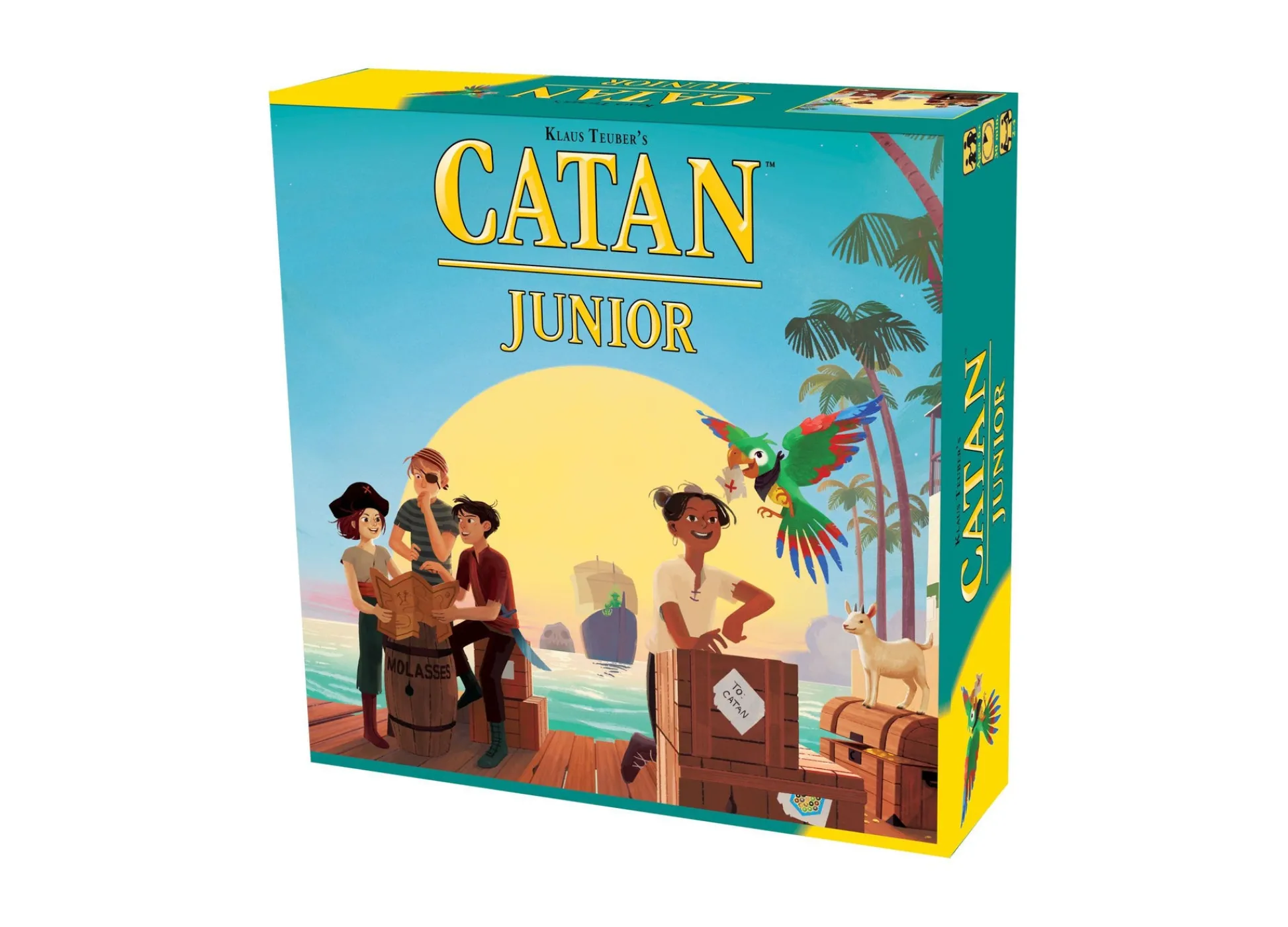AreYouGame Catan Junior Pirate-Themed Strategy Board Game* Role-Playing Games|Board Games