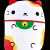 The Distribution Solutions Cats vs Pickles Lucky Cat Neko 8 inch Jumbo Plush - Super Soft* Stuffed Animals|Stuffed Animals & Plush Toys