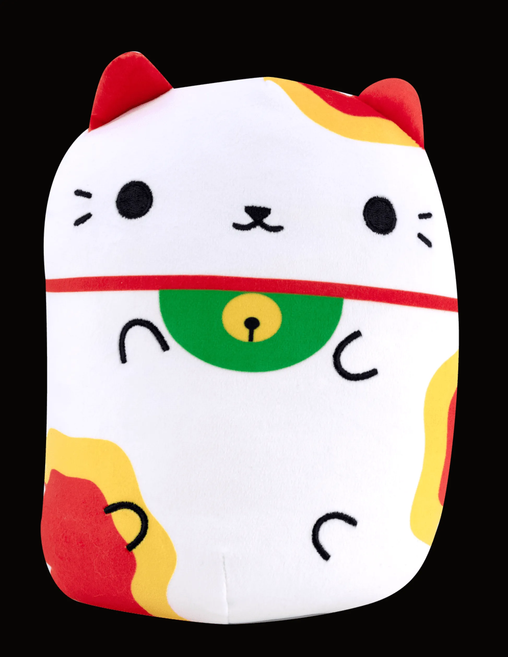 The Distribution Solutions Cats vs Pickles Lucky Cat Neko 8 inch Jumbo Plush - Super Soft* Stuffed Animals|Stuffed Animals & Plush Toys