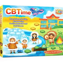 Flat River Group CBTime Cognitive Behavioral Therapy Board Game by Lupash Games, Ages 8+* Board Games|Role-Playing Games