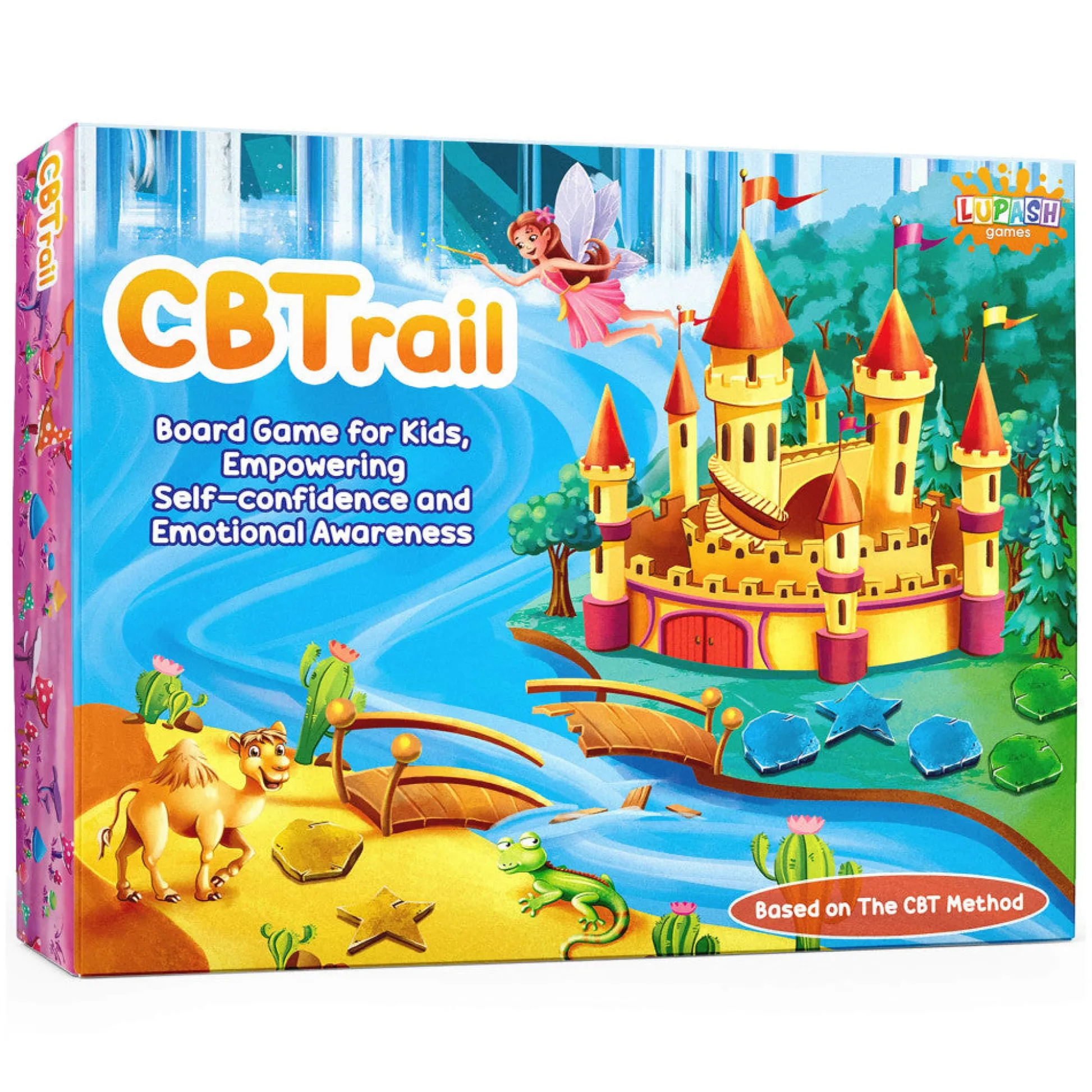 Flat River Group CBTrail Therapy Board Game by Lupash Games - Educational Play for Kids Age 7+* Board Games|Role-Playing Games