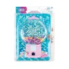 Flat River Group 3C4G Bubble Gum Glitter Locking Journal with Pen - Pink* Crafts & Activities