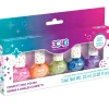 Flat River Group 3C4G Sparkle & Shine Confetti Nail Polish Set - Multi-Color* Drawing, Color & Painting