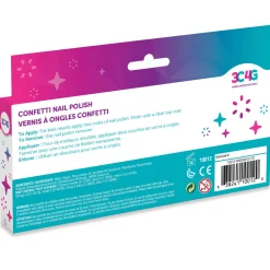 Flat River Group 3C4G Sparkle & Shine Confetti Nail Polish Set - Multi-Color* Drawing, Color & Painting