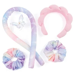 Flat River Group 3C4G: Woke Up Like This! Trendy Heatless Curler Set for Kids - 5pc* Dress Up & Accessories|Dress Up