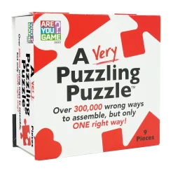 AreYouGame Challenging 9-Piece Brain Teaser Puzzle - A Very Puzzling Puzzle* Puzzles
