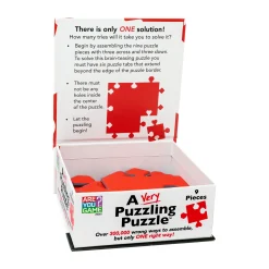 AreYouGame Challenging 9-Piece Brain Teaser Puzzle - A Very Puzzling Puzzle* Puzzles
