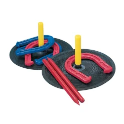 Educators Resource Champion Sports Indoor-Outdoor Rubber Horseshoe Game Set* Toy Sports