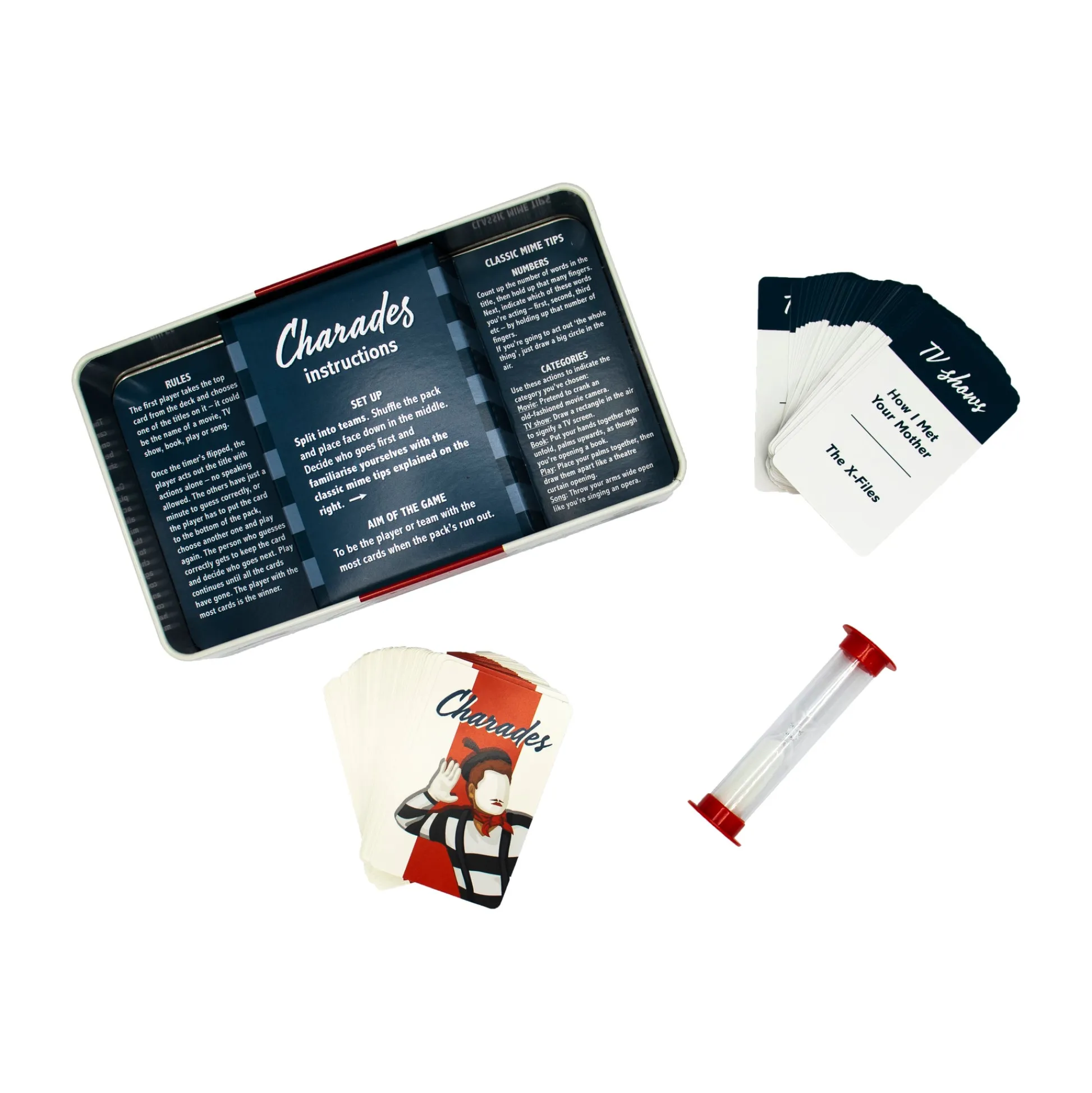 AreYouGame Charades Tin Family Game Night Edition* Family & Entertainments Games