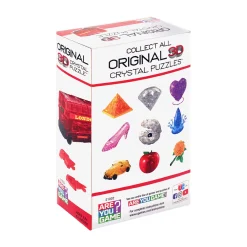 AreYouGame Charming London Bus 3D Crystal Puzzle - Radiant Red, 53 Pieces* Puzzles