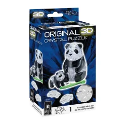 AreYouGame Charming Panda and Baby 3D Crystal Puzzle - 50 Pieces* Puzzles