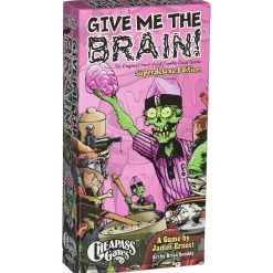Flat River Group Cheapass Games Give Me The Brain Superdeluxe Card Game* Card Games