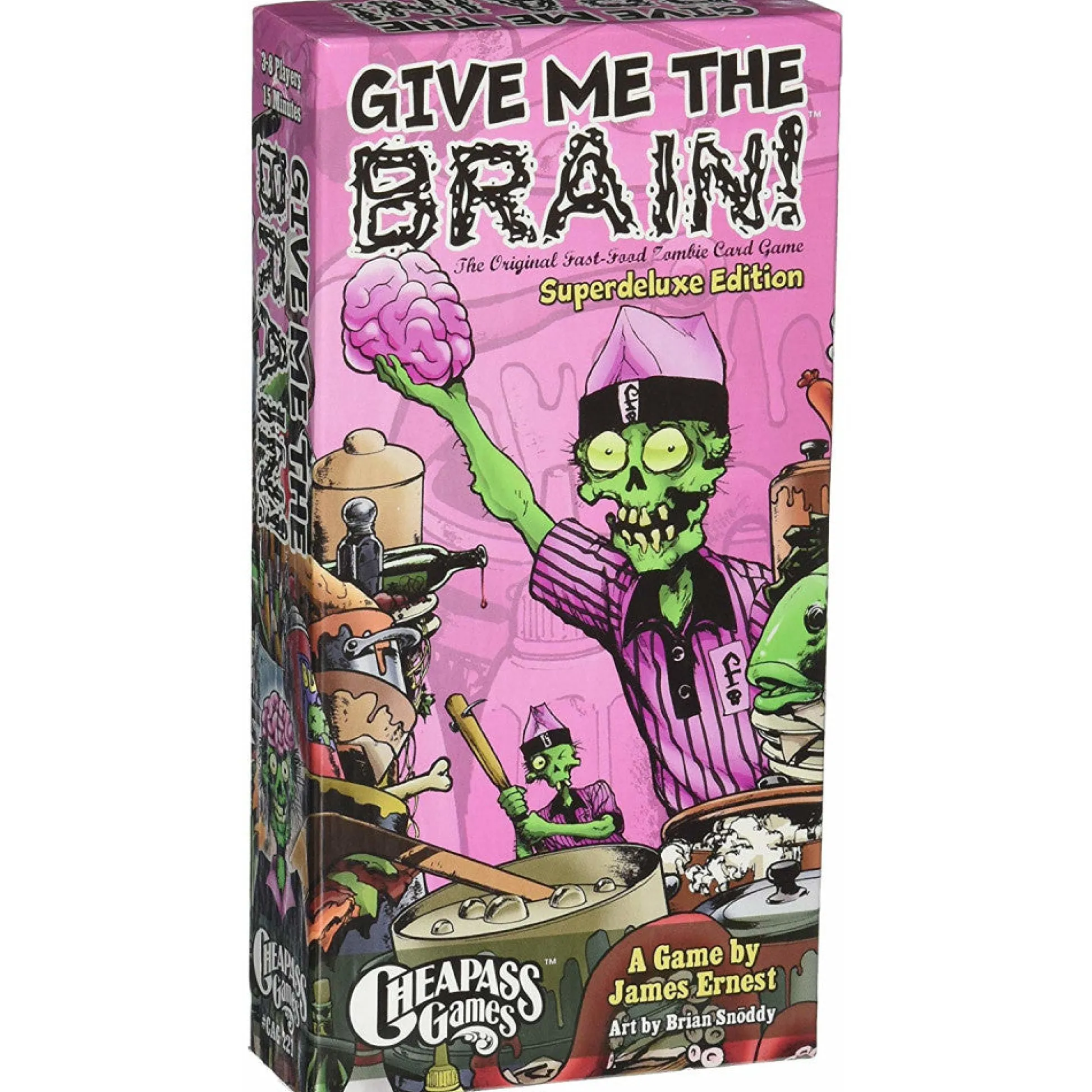 Flat River Group Cheapass Games Give Me The Brain Superdeluxe Card Game* Card Games