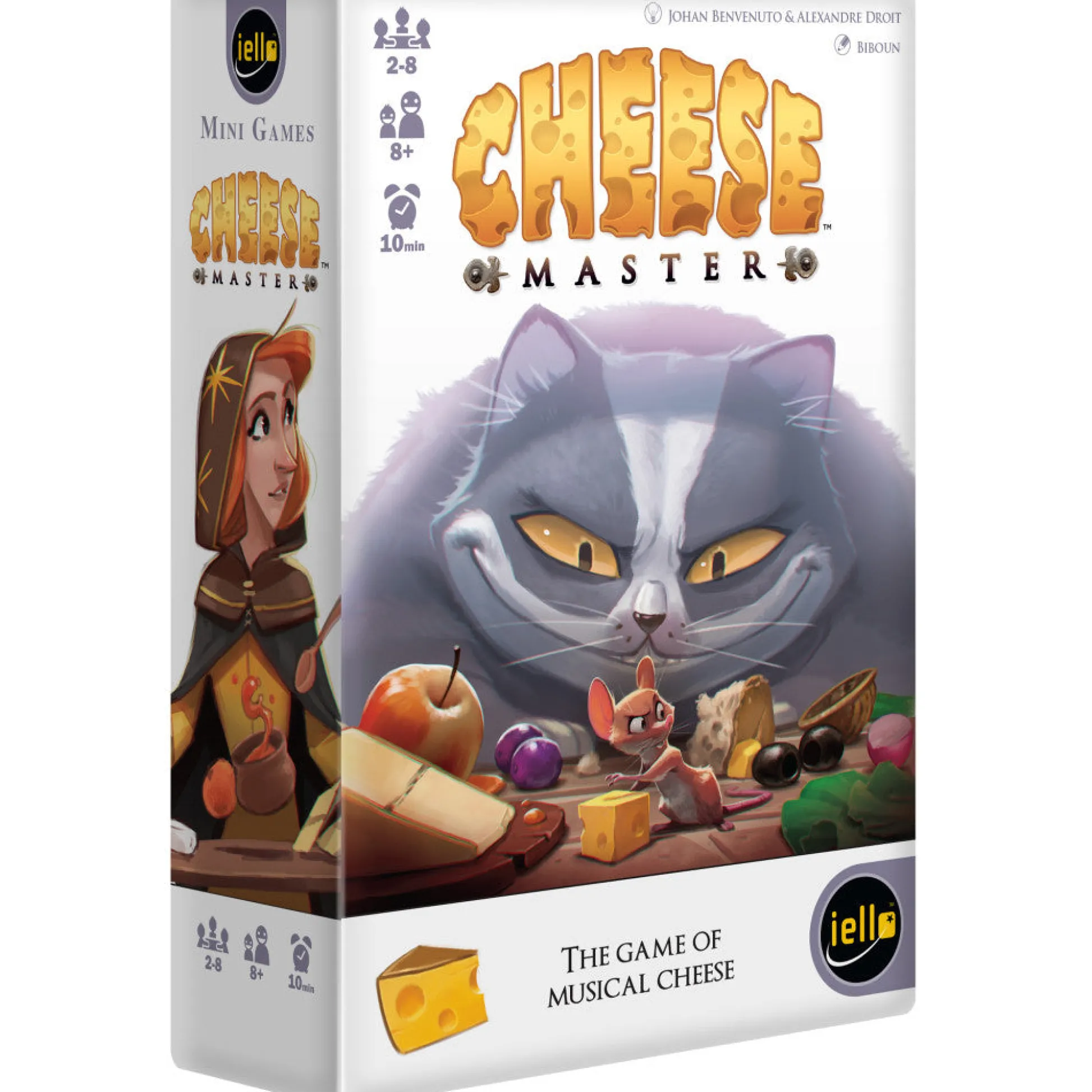 Flat River Group Cheese Master Musical Cheese Chase Card Game* Card Games