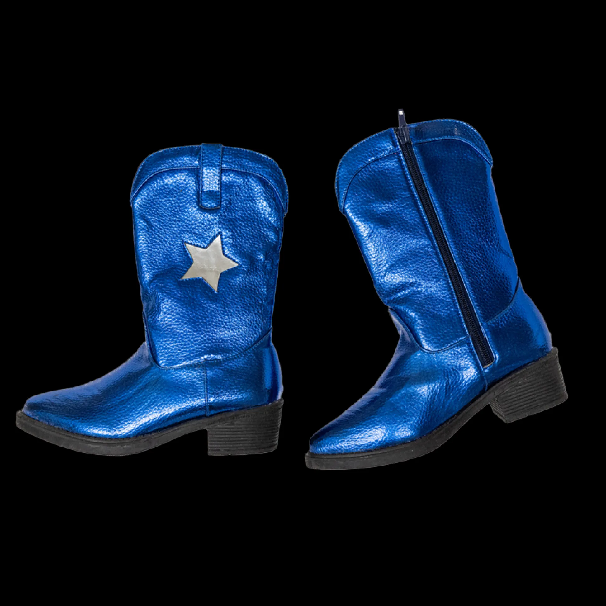 A Leading Role CHILD PREMIUM BLUE METALLIC BOOTS - SIZE 11/12* Dress Up & Accessories|Dress Up