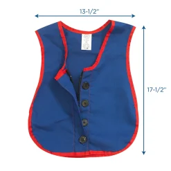 Educators Resource Children's Factory Dexterity Vest - Manual Zipper & Button Skills Trainer* Preschool Education Toys & Activities