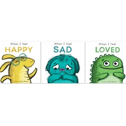 Educators Resource Child's Play Books First Feelings 6-Board Book Set*Kids Kids Books|Boxed Book Sets