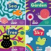 Educators Resource Child's Play Books Look Touch Learn 4-Piece Book Set*Kids Kids Books|Boxed Book Sets