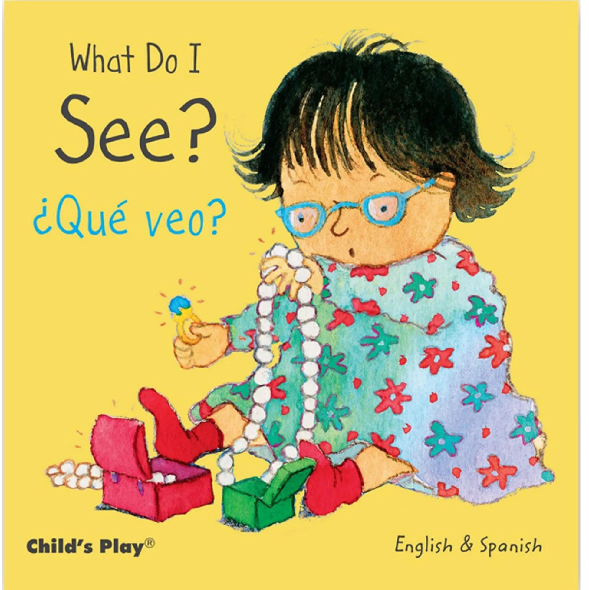 Educators Resource Child's Play Books Small Senses 5-Piece Bilingual Board Book Set*Kids Kids Books|Boxed Book Sets