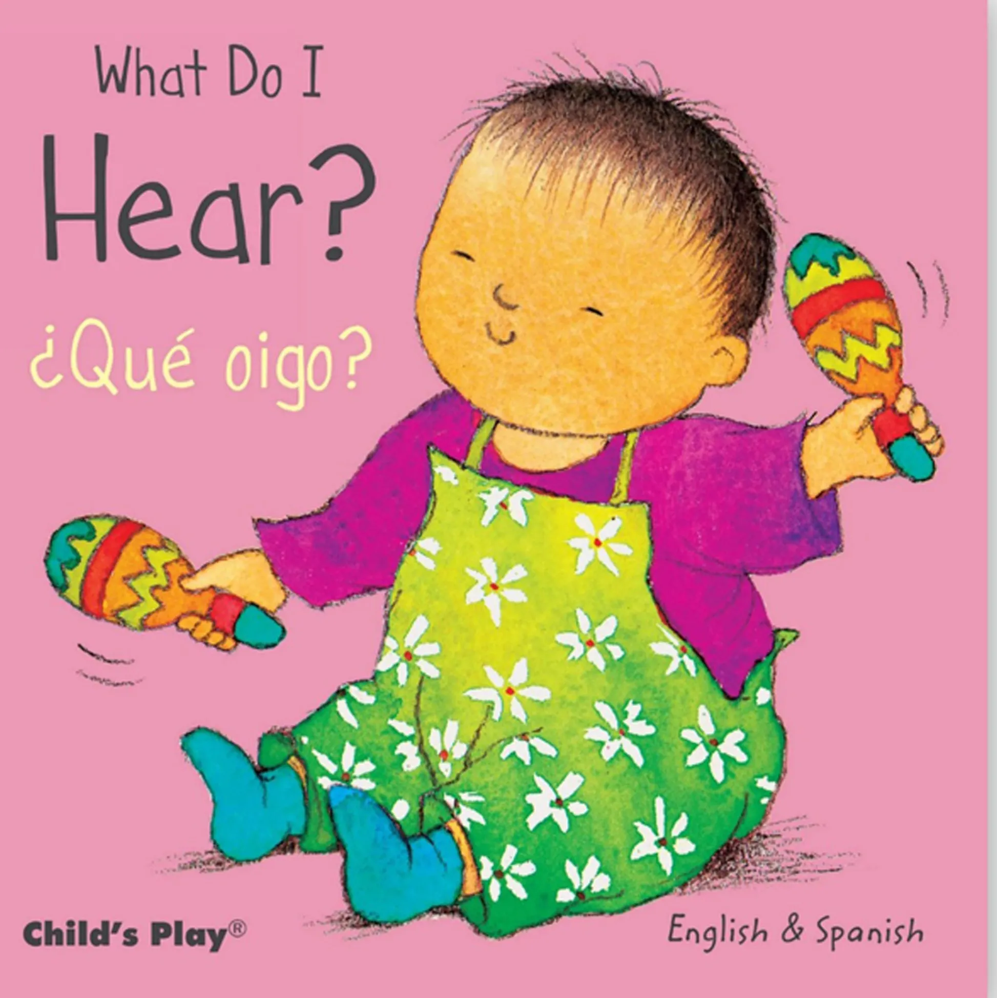 Educators Resource Child's Play Books Small Senses 5-Piece Bilingual Board Book Set*Kids Kids Books|Boxed Book Sets