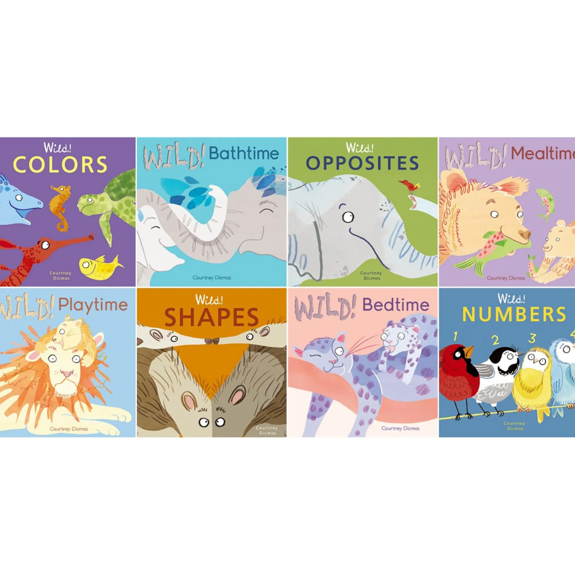 Educators Resource Child's Play Books Wild! 8-Book Concepts Board Set*Kids Kids Books|Board Books