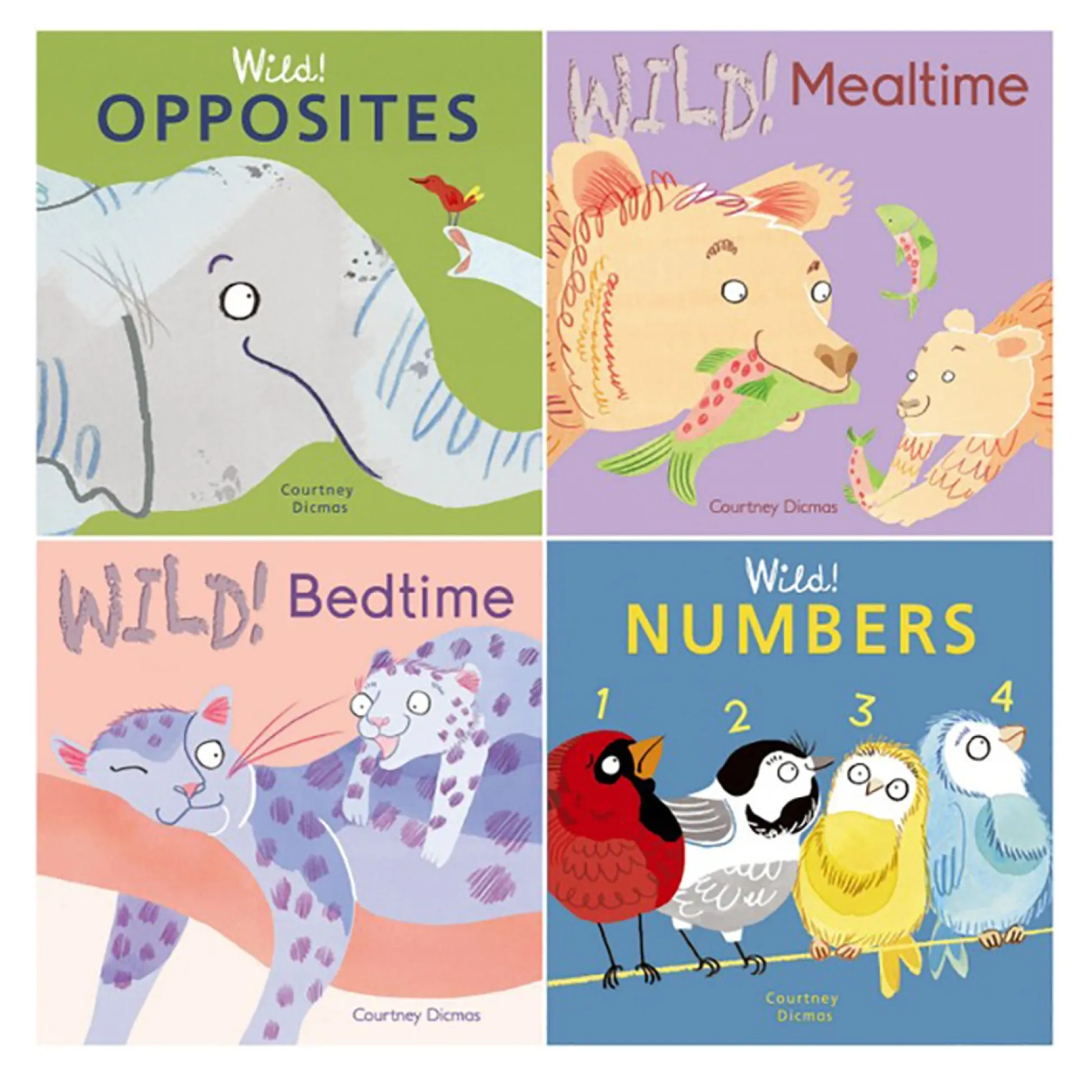 Educators Resource Child's Play Books Wild! 8-Book Concepts Board Set*Kids Kids Books|Board Books