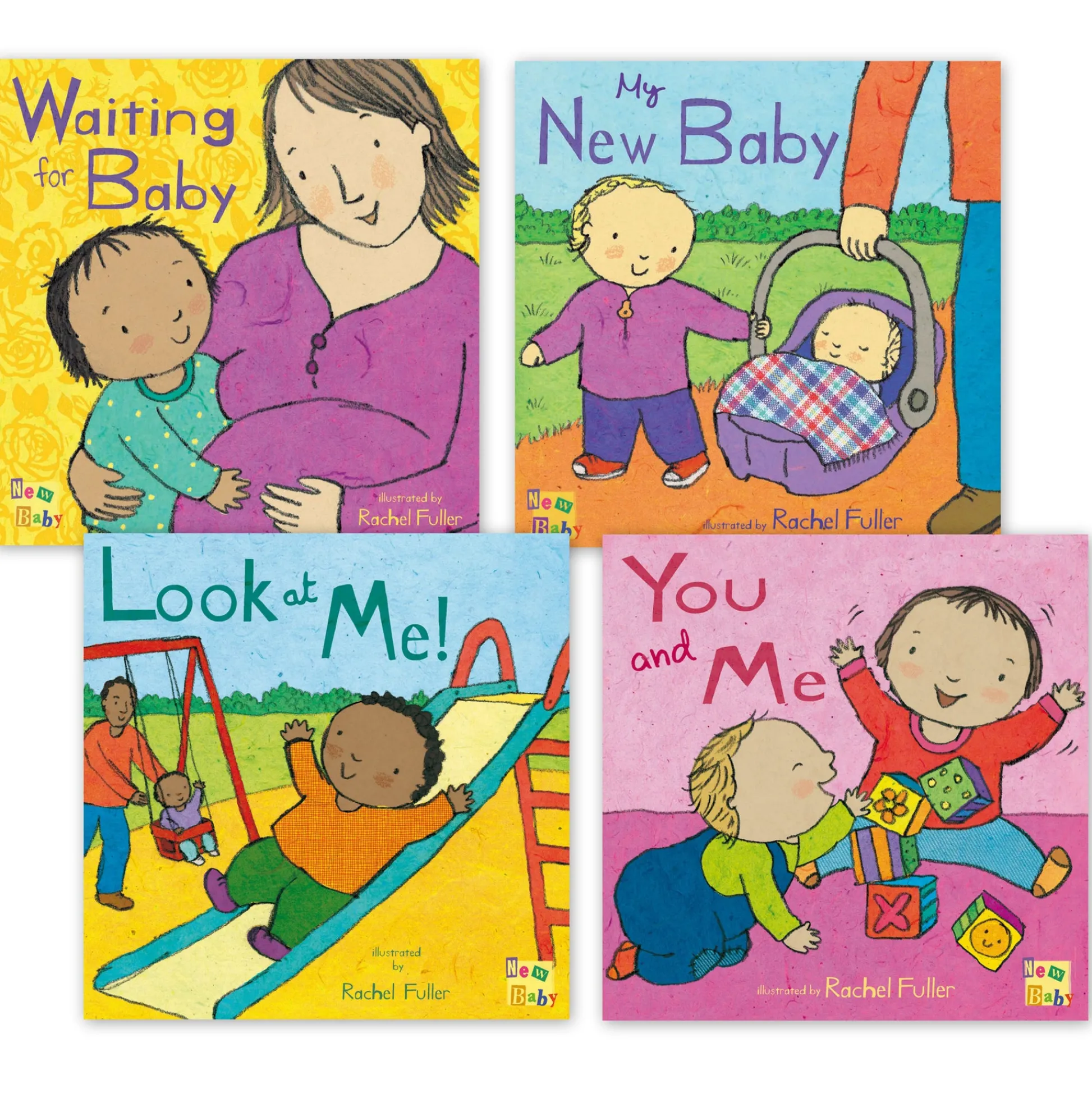 Educators Resource Child's Play You and Me 4-Piece Board Book Set*Kids Social & Emotional Skills|Kids Books