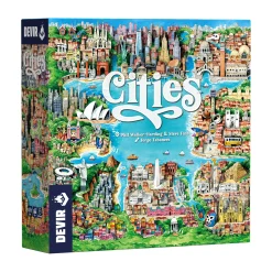 AreYouGame Cities: Ultimate City-Building Strategy Board Game* Role-Playing Games|Board Games