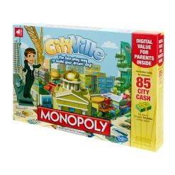AreYouGame CityVille Monopoly Urban Development Board Game by Hasbro* Board Games|Role-Playing Games