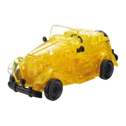 AreYouGame Classic Car Yellow 3D Crystal Puzzle - 53 Pieces* Puzzles