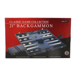 AreYouGame Classic Game Collection 21" Luxury Backgammon Set* Role-Playing Games|Board Games