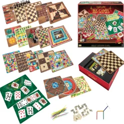 Flat River Group Classic Games - 365 Board Games Collection for Kids* Social & Emotional Skills|Role-Playing Games