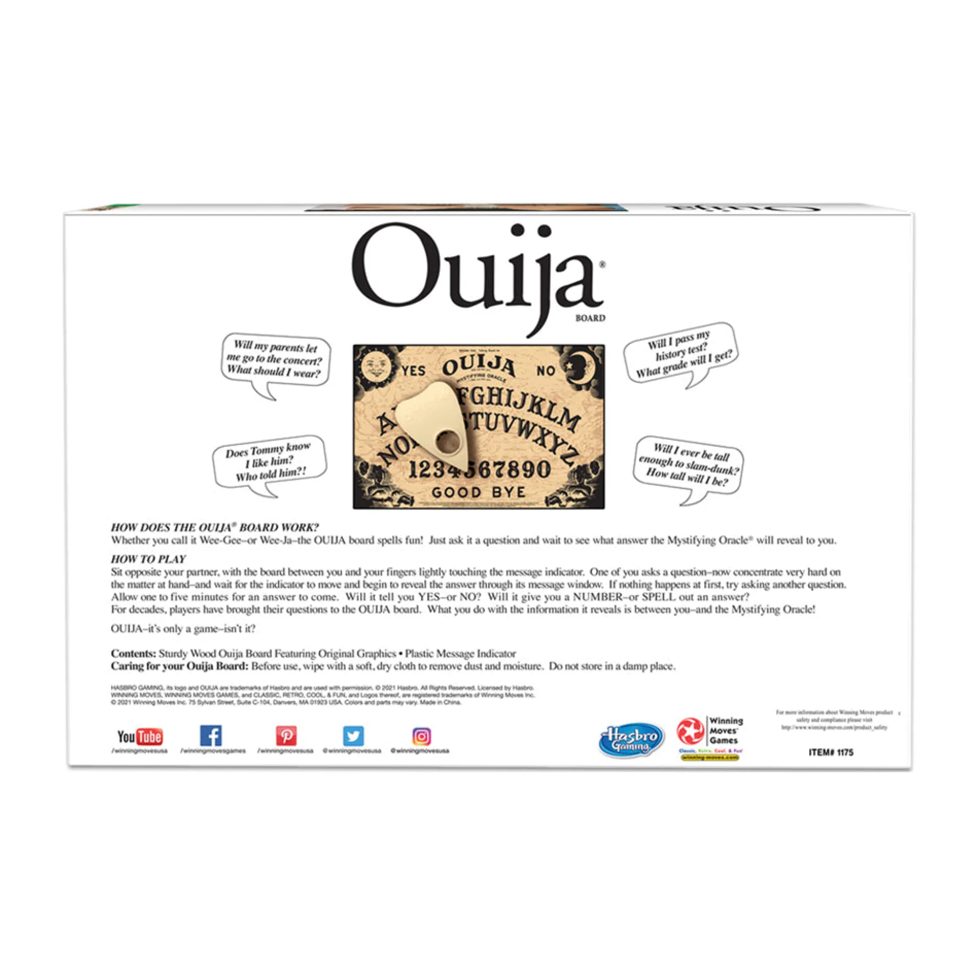 AreYouGame Classic Ouija Original Graphics Spirit Board Game* Board Games|Role-Playing Games