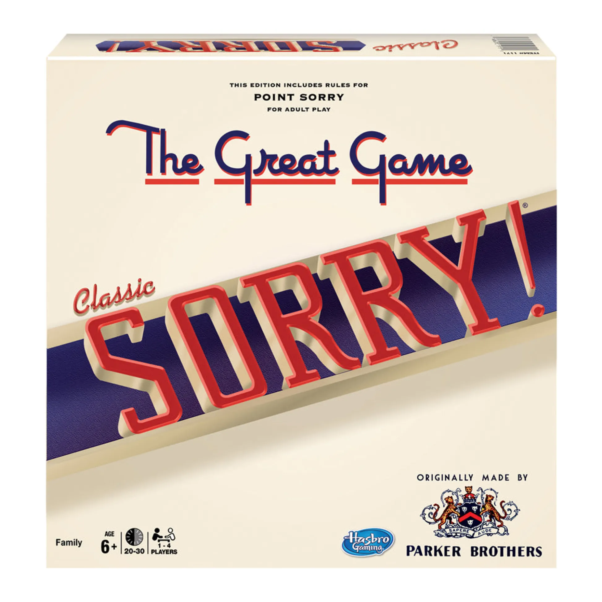 AreYouGame Classic Sorry Board Game with Original Artwork* Board Games|Role-Playing Games