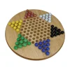 AreYouGame Classic Wooden Chinese Checkers Board Game with Glass Marbles* Role-Playing Games|Board Games